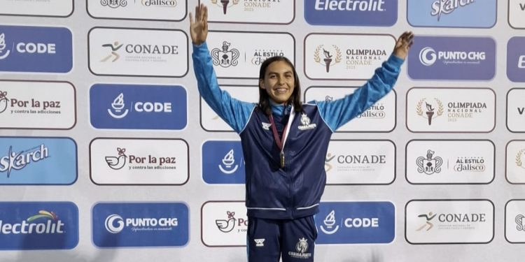 Olimpiada Nacional: Janet Duarte le da el oro a Guanajuato en patines sobre ruedas