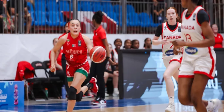 Cae México ante Canadá en la segunda fecha del FIBA Americup U16 en Irapuato