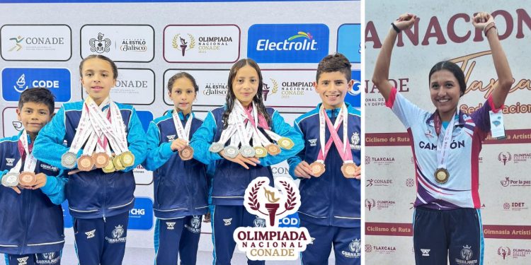 Suma Guanajuato jornada de 17 medallas en Olimpiada Nacional