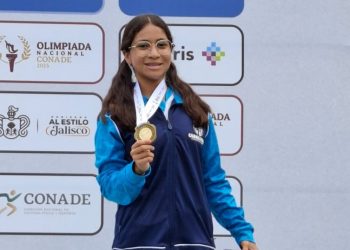 Fátima Martínez le da oro a Guanajuato en patines de velocidad