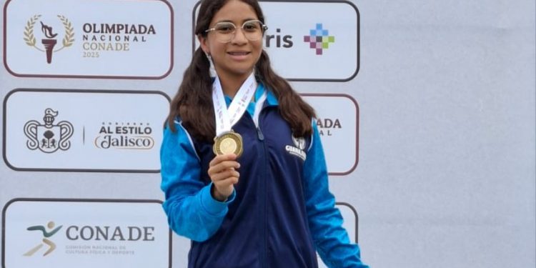 Fátima Martínez le da oro a Guanajuato en patines de velocidad