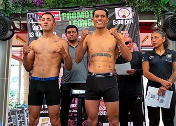 Sin contratiempos el pesaje para la gran función de box «Talento Leonés IV»