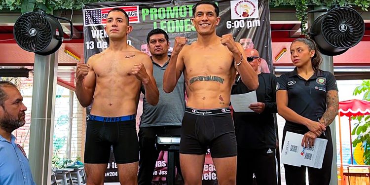 Sin contratiempos el pesaje para la gran función de box «Talento Leonés IV»