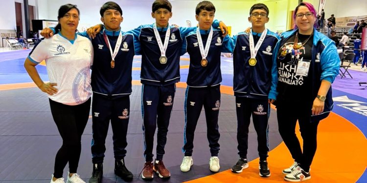 Guanajuato suma cuatro medallas más en Luchas Asociadas de la Olimpiada Nacional