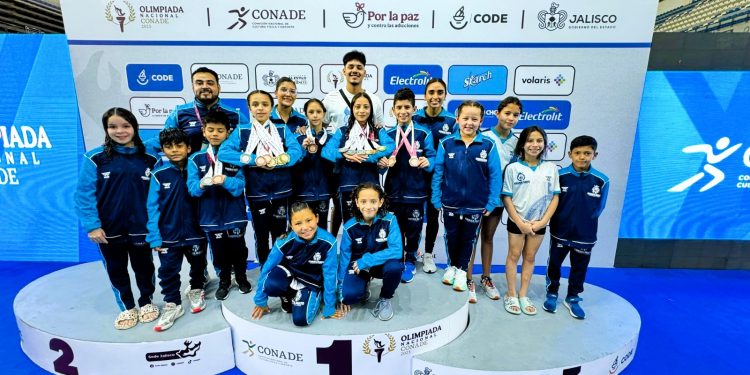 Guanajuato hace historia al conseguir el tercer lugar nacional en clavados de ON 2025