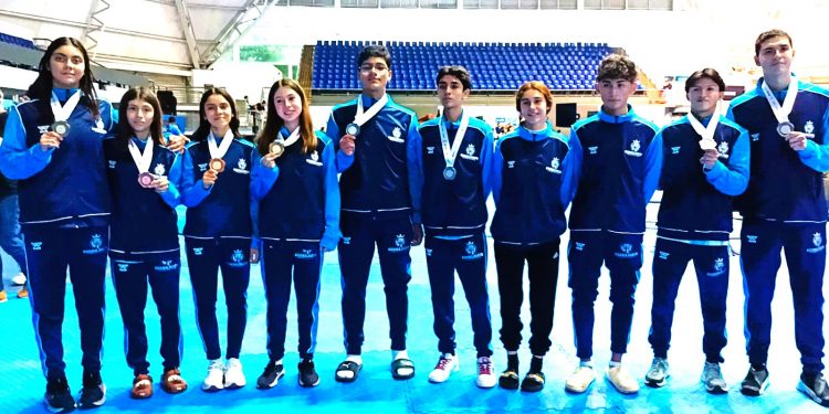 Guanajuato arrasa en taekwondo con nueve medallas en la Olimpiada Nacional