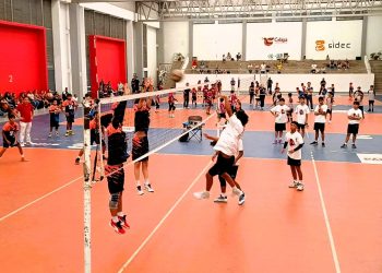 Celaya recibe a más de 500 niños en el Festival Estatal Infantil de Voleibol