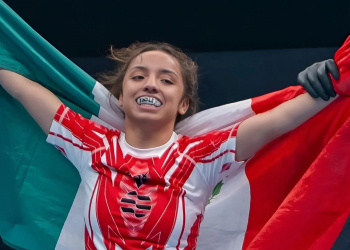 Guanajuatense Kendra Jacinto sube al podio en el Campeonato Mundial de Artes Marciales Mixtas en Abu Dhabi