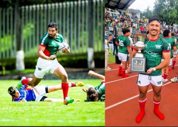 El celayense Víctor Oliva se corona campeón con la Selección Mexicana de Rugby