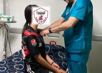 Solicitan apoyo para futbolista que requiere cirugía urgente tras fractura de clavícula