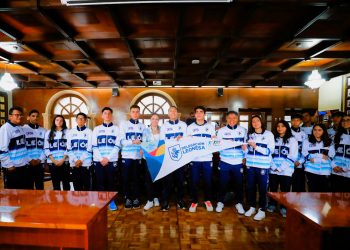Abanderan a 18 deportistas rumbo a los «Children´s Games Taillin 2025» en Estonia