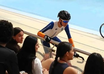 El ciclista leonés Luciano Reyes Morales culmina su participación en la Olimpiada Nacional 2025