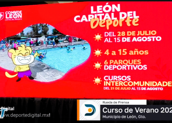 León se prepara para un verano activo y deportivo con el Curso de Verano 2025 de COMUDE León