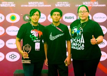 Jiug Sebastián Álvarez Arballo, atleta cuevanense, destaca en Panamericano U17 de Luchas Asociadas