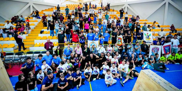 Celaya hace historia con su primera competencia de parkour