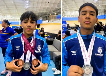Atletas guanajuatenses brillan en levantamiento de pesas de Olimpiada Nacional