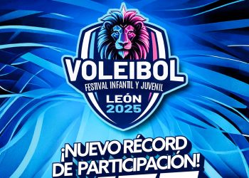 Con récord de participación, León se alista para el Festival Nacional Infantil y Juvenil de Voleibol 2025