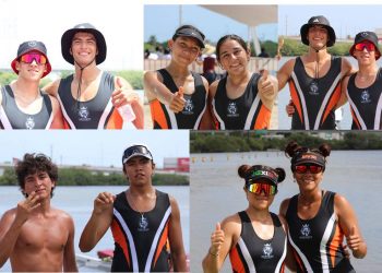 Remeros guanajuatenses cosechan cinco medallas más en la Olimpiada Nacional 2025