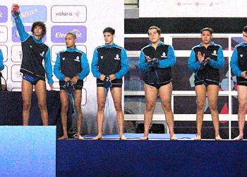 El waterpolo guanajuatense se cuelga la Plata en la Olimpiada Nacional 2025