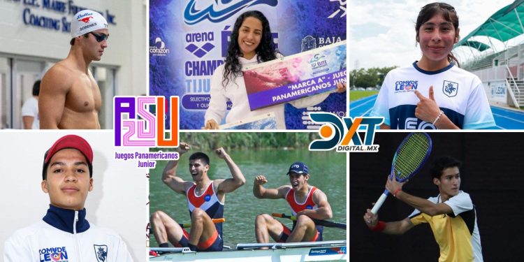 Aporta León siete deportistas a México en los Juegos Panamericanos Junior 2025