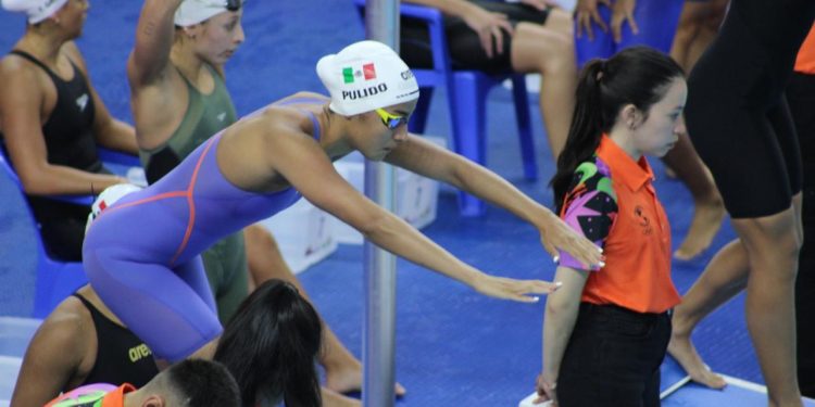 Asunción 2025: Celia Pulido se baña en plata y bronce en segunda jornada de natación