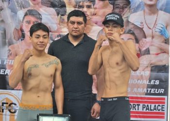 Cumplen pugilistas con la báscula y se declaran listos para la función Talento Leonés V