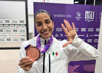 Celia Pulido, máxima medallista mexicana al momento en Asunción 2025