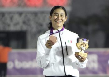 ¡Otra vez al podio! Sabrina Salcedo obtiene bronce en los 5000m