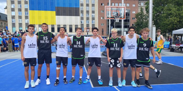International Children’s Games: Avanza León a octavos de final en basquetbol 3×3