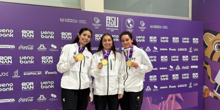 ¡Un oro más! Mariana Narváez se corona en equipos femenil; es su tercera presea
