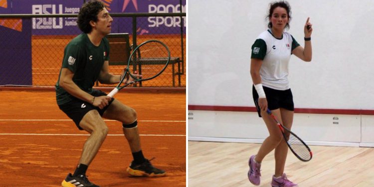 Asunción 2025: Avanzan Mauricio Schtulmann y Mariana Narváez en tenis y squash