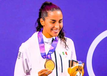 La guanajuatense Celia Pulido conquista el oro y establece récord panamericano junior en natación