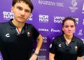 Mariana Narváez asegura su segunda medalla en Asunción 2025 tras avanzar a semifinales en dobles mixtos de squash
