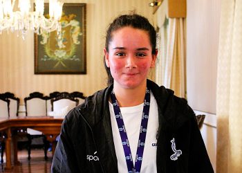 Mariana Narváez asegura su tercera medalla panamericana juvenil al clasificar a semifinales en equipos femenil de squash