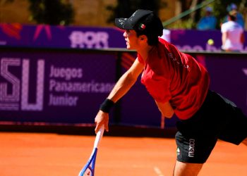 Tenistas guanajuatenses eliminados en singles de Juegos Panamericanos Junior