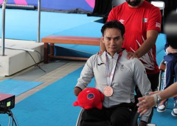 Ángel Camacho obtiene bronce en el Mundial de Para Natación de Singapur 2025
