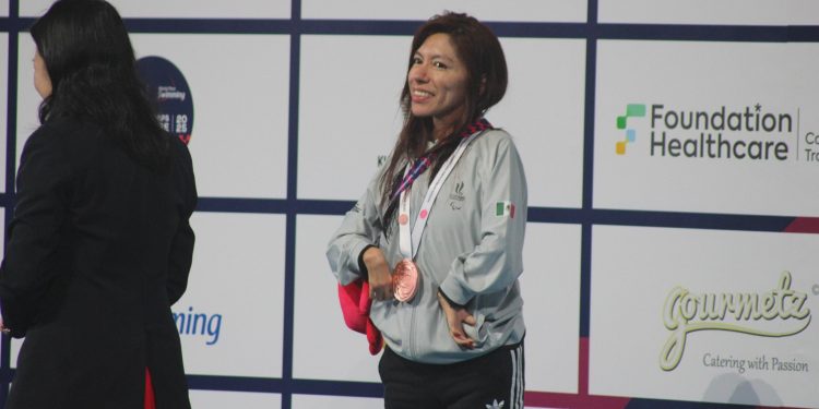 Fabiola Ramírez alcanza el bronce en el Mundial de Paranatación 2025