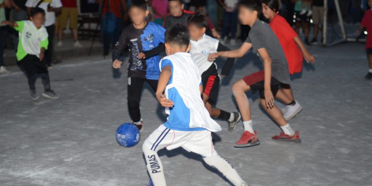 Llega Fut En Tu Barrio a la Colonia Estrella en Silao