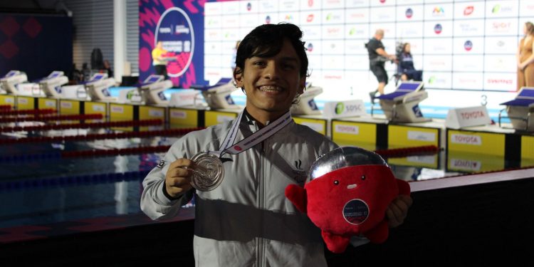 Jesus Gutiérrez, plata y récord panamericano en Mundial de Paranatación