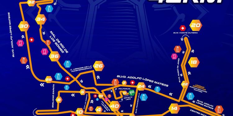 Maratón León 2025: Estas son las calles cerradas y los cambios en transporte público