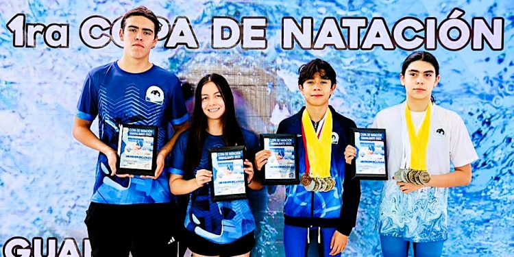 Orcas AKM conquista el subcampeonato estatal con 127 preseas en la Copa Guanajuato Curso Corto 2025