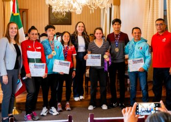 Gobierno de Guanajuato Capital reconoce a atletas guanajuatenses por logros internacionales