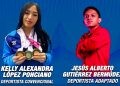 Kelly López y Jesús Gutiérrez, ganadores del Premio Estatal del Deporte Guanajuato 2025