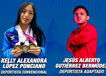 Kelly López y Jesús Gutiérrez, ganadores del Premio Estatal del Deporte Guanajuato 2025