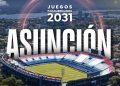 Asunción, Paraguay, sede de Juegos Panamericanos 2031