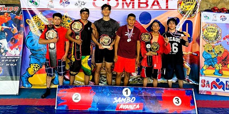 Sambistas guanajuatenses brillan con 11 medallas en el Torneo Combat Sambo Acapulco 2025