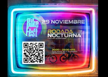 Rodada nocturna abrirá las actividades del Bike Fest Guanajuato 2025