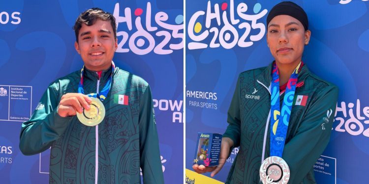 Parapanamericanos Juveniles: Christian Alarcón brilla para Guanajuato y México y obtiene doble oro