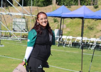 Saraí Aparicio afina la puntería en busca de medalla en Santiago 2025