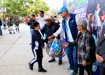 Más de 600 niños participan en segunda jornada de Juegos Deportivos Rurales en La Sandía